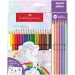 Faber-Castell: Комплект цветни моливи с замъци 18+6бр. изображение 1
