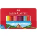 Faber-Castell: Комплект цветни моливи в метална кутия 60бр.
