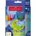 Faber-Castell: Комплект флумастери с динозаври 10+3бр. изображение 1