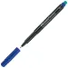Faber-Castell: Multimark алкохолен маркер 0,6mm син