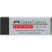 Faber-Castell: Винилово голямо безпрахово гумичка в черен цвят