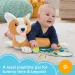 Fisher-Price: Кученце Коргий Нараствай с мен възглавница с дрънкалка, гризалка и огледало - Mattel изображение 2