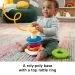 Fisher-Price: Сензорен Rock-A-Stack™ пирамидка с пръстени - Mattel изображение 3