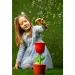 FruBlu: Светеща машина за балони Роза 2x40ml течност изображение 4