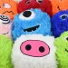 Fuzzy Monsters пухкав плюшен топка в различни варианти 23см изображение 6