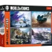 Голямата танкова битка 4x250бр. пъзел - Trefl