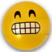 Гумена топка с Emoji мотиви в различни варианти 23см изображение 5