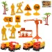 Heavy Duty: Играчка комплект за строителство с колички и аксесоари изображение 1