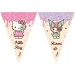 Hello Kitty и Kuromi парти банер 200см