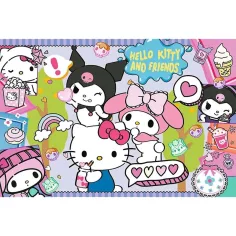 Hello Kitty и приятелите 300 части пъзел - Trefl изображение 2