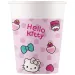 Hello Kitty комплект от 8 хартиени чаши 200ml