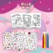 Hello Kitty Книжка за оцветяване със стикери - Lisciani изображение 3