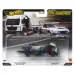Hot Wheels: Aero Lift автомобилен транспортьор и 2024 Ford Mustang RTR SPEC 5-FD количка 1/64 - Mattel