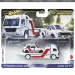 Hot Wheels: Aero Lift Премиум автомобилен транспорт и 73 Honda Civic Custom количка 1/64 - Mattel