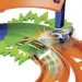 Hot Wheels: Двоен състезателен път с 2 състезателни автомобила - Mattel изображение 5