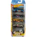 Hot Wheels: Комплект от 5 готини колички Stunt Tracks 1/64 - Mattel