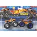 Hot Wheels Monster Trucks: 1956 Hi-Tail Hauler срещу 2017 Ford Raptor малки автомобил 2бр. пакет 1/64 - Mattel