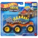 Hot Wheels Monster Trucks: Big Rigs шестколесен Motosaurus теглещ камион 1/64 – Mattel