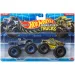 Hot Wheels Monster Trucks: The 909 срещу Pure Muscle мини автомобил 2бр. пакет 1/64 - Mattel