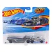 Hot Wheels: Semi Twin Mill сив товарен автомобил 1/64 – Mattel