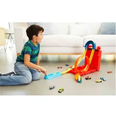 Hot Wheels Track Builder Бензинова канистра писта комплект - Mattel изображение 3