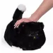 Huggy Luv: Интерактивна плюшена играчка с звук - черна котка изображение 3