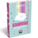 ICO: Lizzysuli Lollipop Rainbow гумен тетрадник A/5