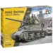 Italeri 1/35 M4A1 SHERMAN танк с американски екипаж модел изображение 9