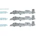 Italeri 1/48 A-10C Blacksnakes модел на самолет изображение 3