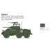 Italeri 1/56 M8/M20 танк модел изображение 3