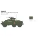 Italeri 1/56 M8/M20 танк модел изображение 4
