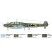 Italeri 1/72 Bf 110 C Zerstörer изтребител модел изображение 4