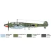 Italeri 1/72 Bf 110 C Zerstörer изтребител модел изображение 6