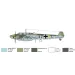 Italeri 1/72 Bf 110 C Zerstörer изтребител модел изображение 7