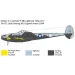 Italeri 1/72 P-38J Lightning самолетен модел изображение 3