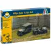 Italeri 1/72 Willys Jeep 1/4 тон 4x4 военни превозни средства 2бр. комплект модел изображение 1