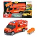 Iveco червен линейка с светлина и звук 18 см - Dickie Toys