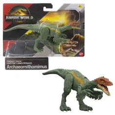 Jurassic World: Възраждане Frenzy pack Archaeornithomimus динозавър фигура - Mattel изображение 1