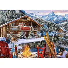 Коледа в планините 2x500бр. пъзел - Trefl изображение 3