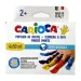 Комплект за пръстови бои с различни цветове 4x50ml - Carioca изображение 1