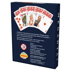Korda All-In Премиум френска тесте карти (52 карти + 3 Джокер) изображение 2