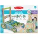 Кроки дървен помощник за ходене - Melissa & Doug изображение 1