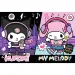 Kuromi и My Melody градски ритъм 160 части пъзел - Trefl изображение 2
