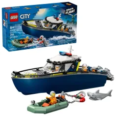LEGO® City: Преследване с полицейска лодка (60456) изображение 1