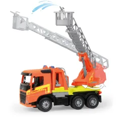 LENA: Worxx Volvo FMX стълбов пожарен автомобил в кутия 48см изображение 2
