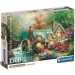 Горска дървена къщичка 1500 части HQC пъзел 84,5x59,5см - Clementoni изображение 1