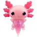 Let’s Glo Axolotl светещ воден приятел в розов цвят изображение 2