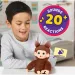 Little Live Pets: Mini Maki Chikki Cherry интерактивна кафява маймуна изображение 4