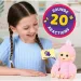 Little Live Pets: Mini Maki Luna Lemon интерактивна розова маймуна изображение 5