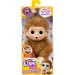 Little Live Pets: Mini Maki Pepi Peach интерактивен кремаво маймунче изображение 1